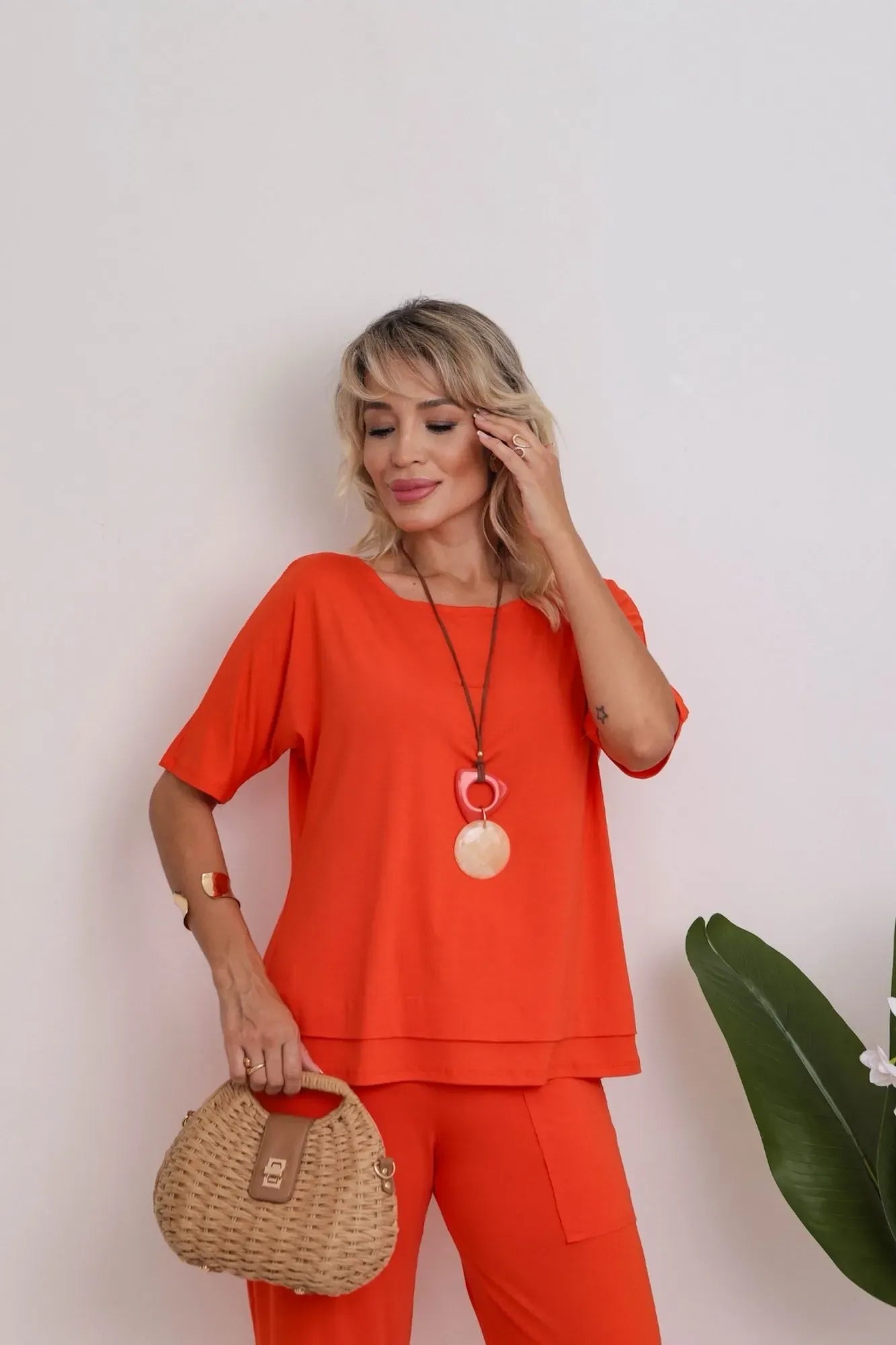 Conjunto Total Confort - Coral