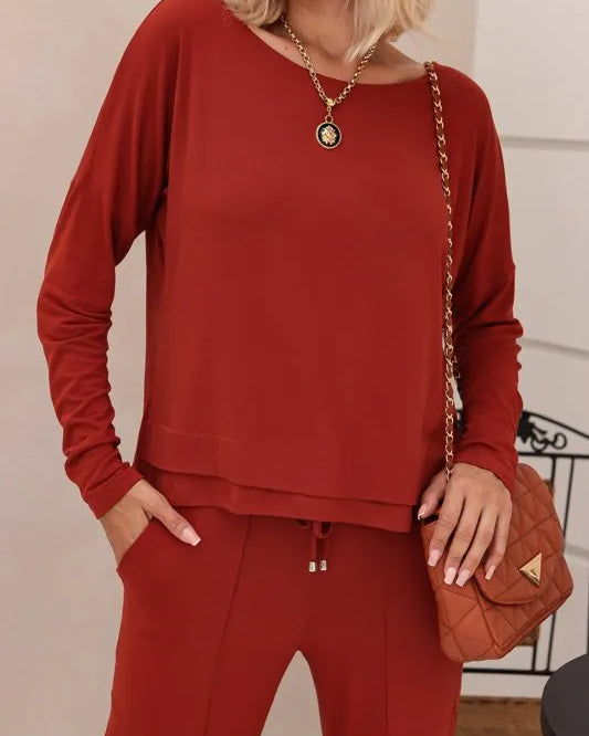 Conjunto Total Confort Inverno - Terra Cota