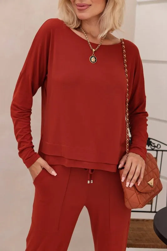Conjunto Total Confort Inverno - Terra Cota