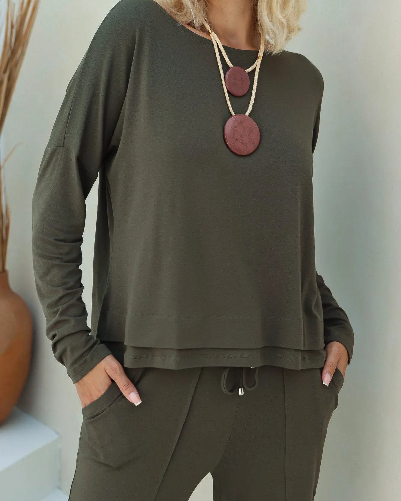 Conjunto Total Confort Inverno - Verde Militar