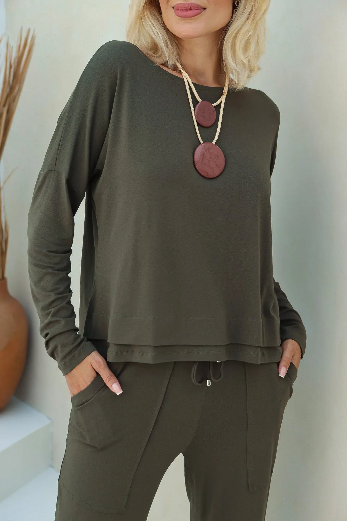 Conjunto Total Confort Inverno - Verde Militar