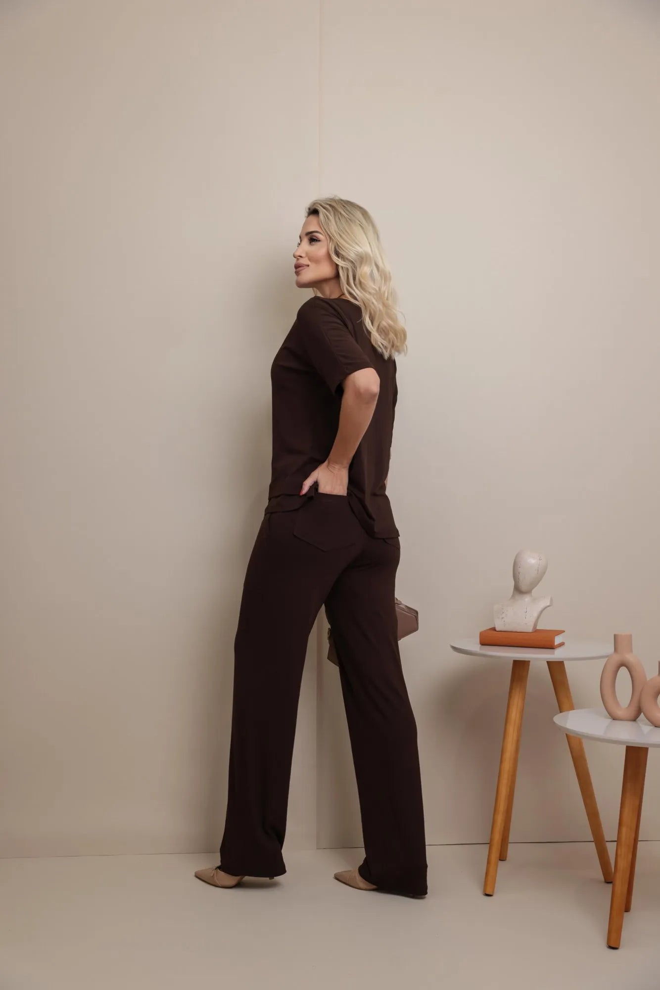 Conjunto Total Confort - Marrom