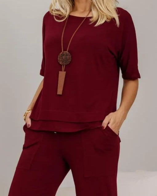 Conjunto Total Confort - Marsala