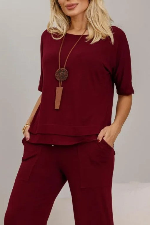 Conjunto Total Confort - Marsala