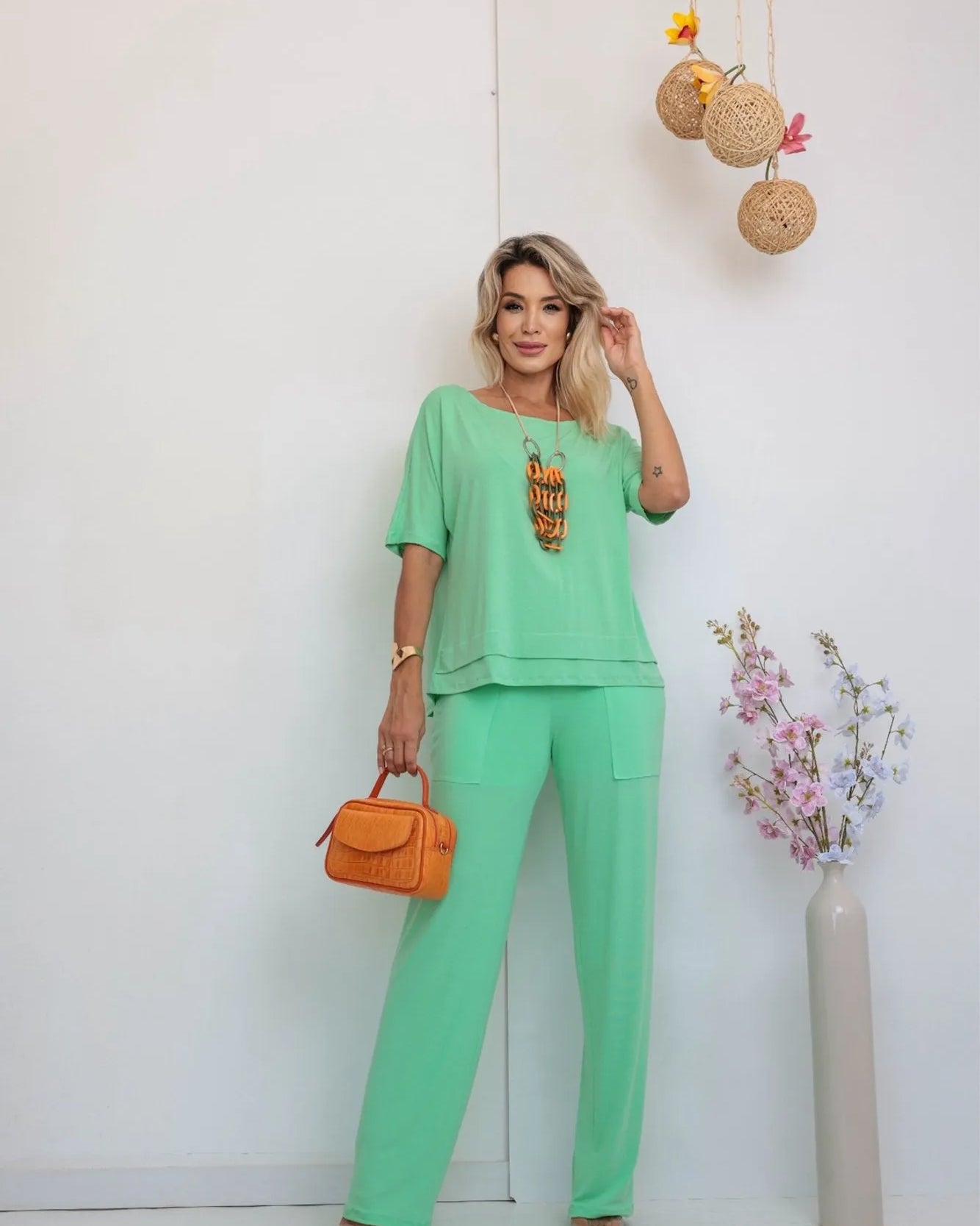 Conjunto Total Confort - Maçã Verde
