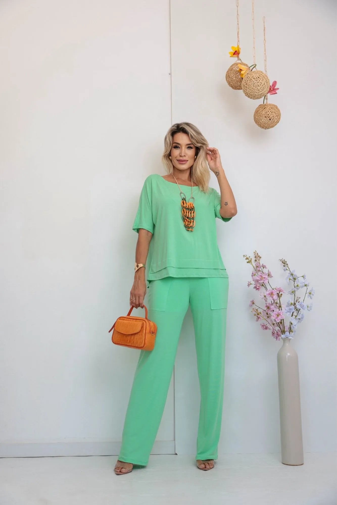 Conjunto Total Confort - Maçã Verde