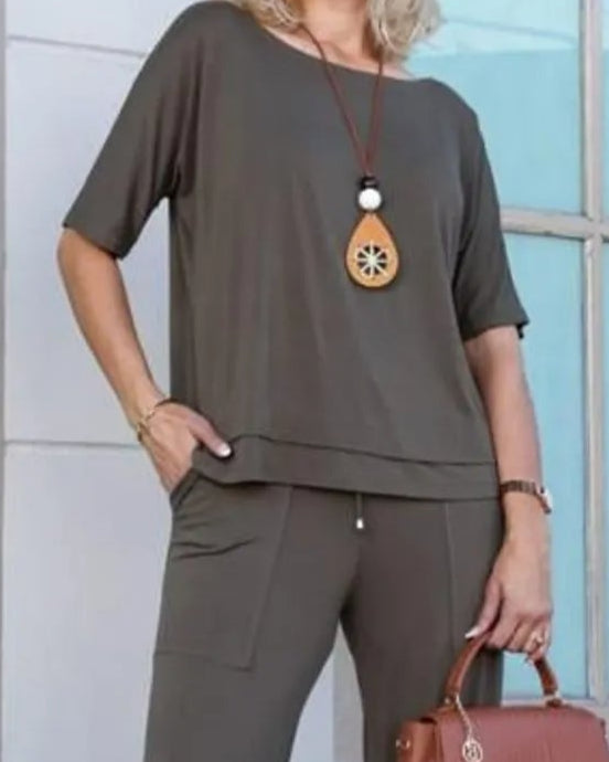 Conjunto Total Confort - Verde Militar