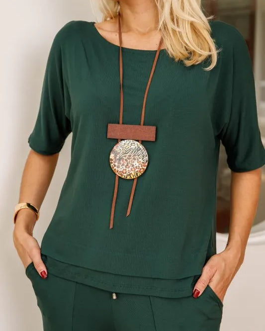 Conjunto Total Confort - Verde Musgo