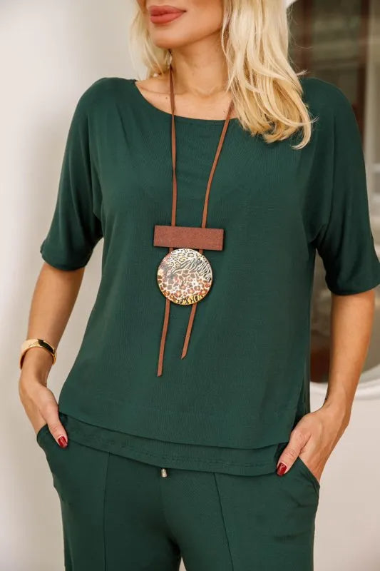Conjunto Total Confort - Verde Musgo