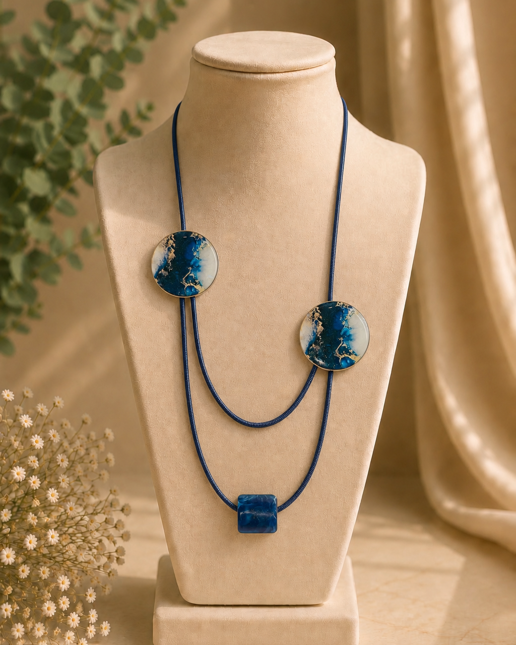 Colar Aros - Azul