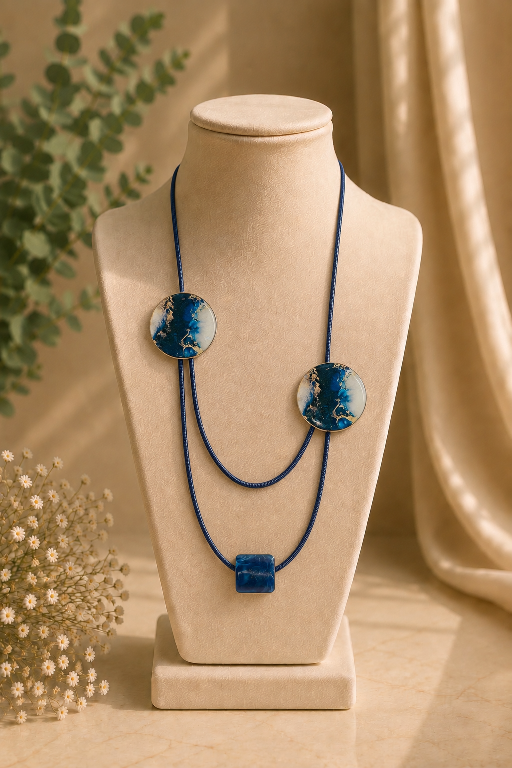 Colar Aros - Azul