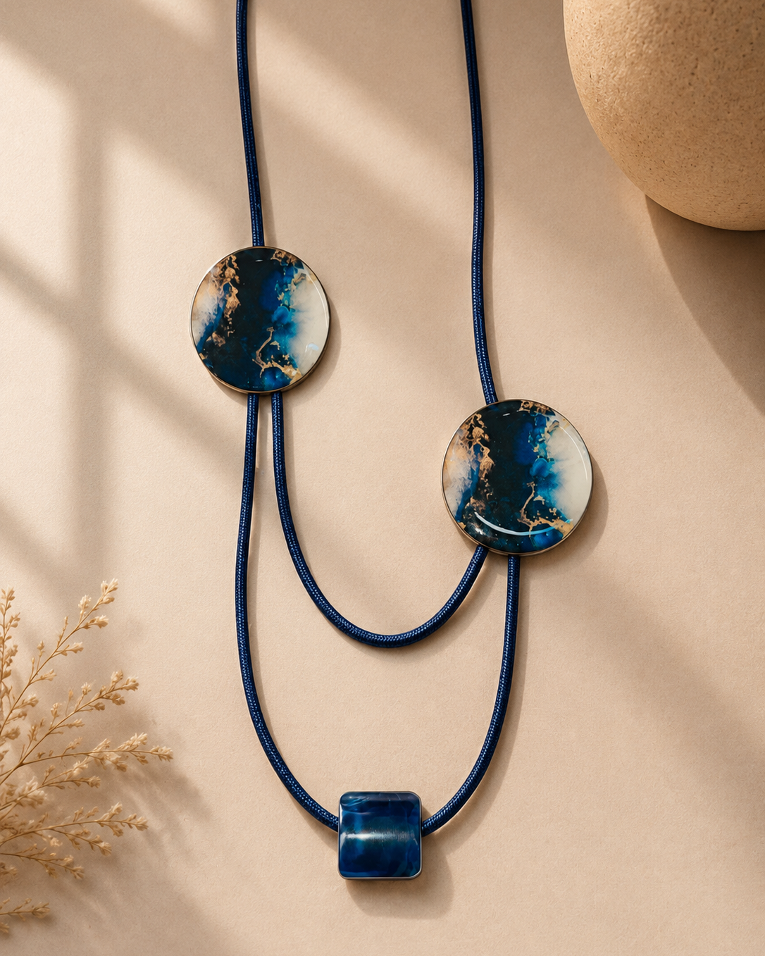 Colar Aros - Azul
