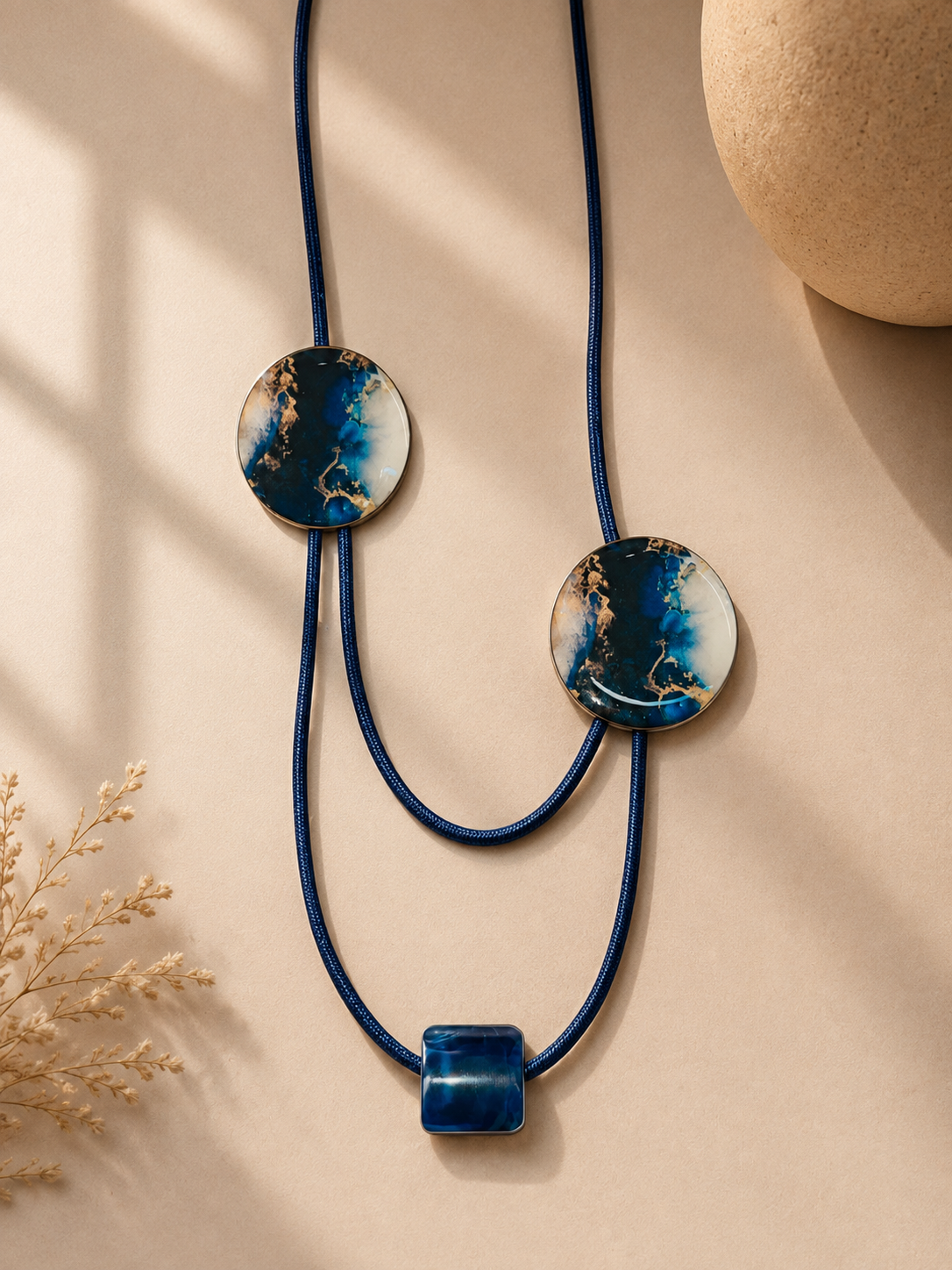 Colar Aros - Azul