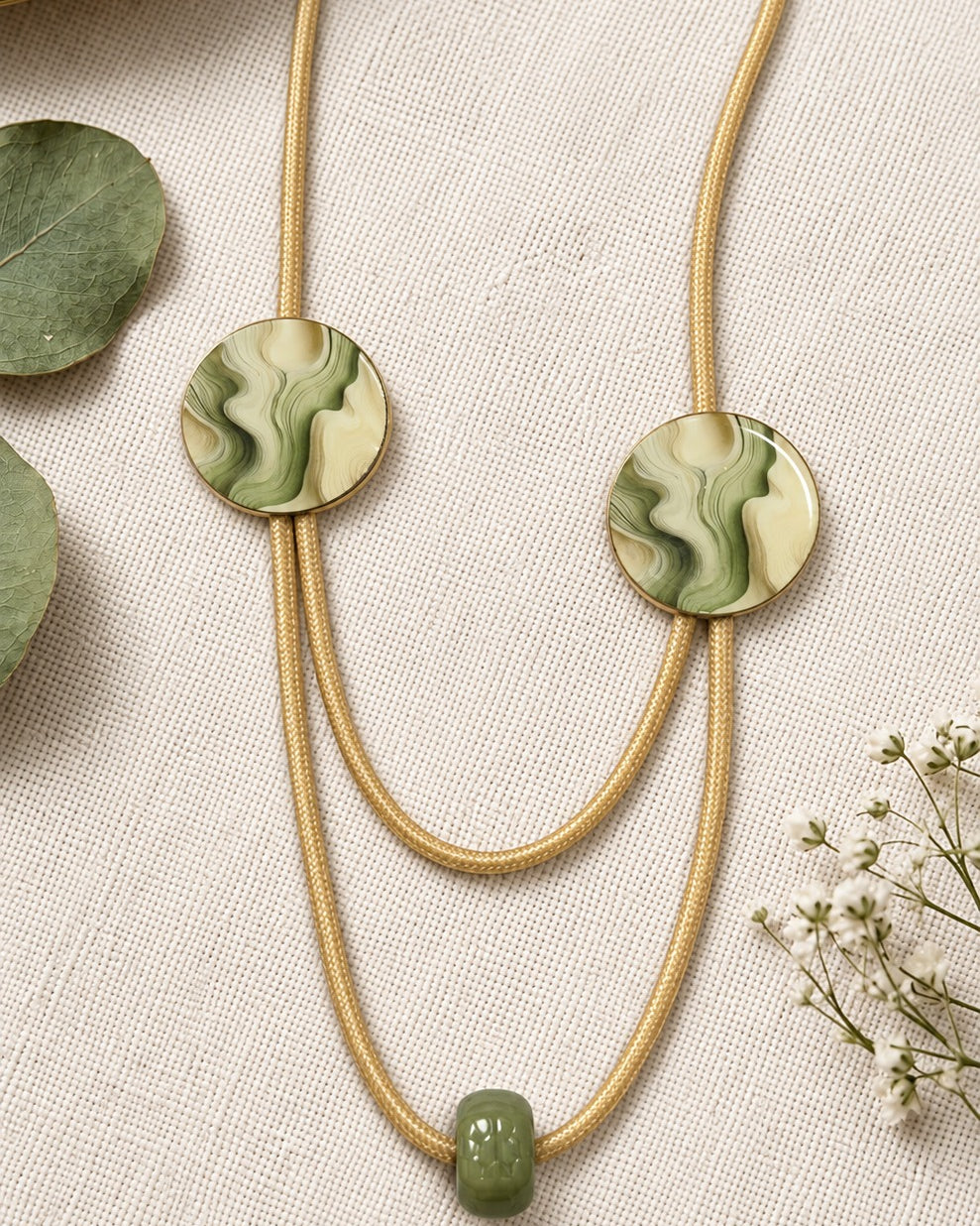 Colar Aros - Verde
