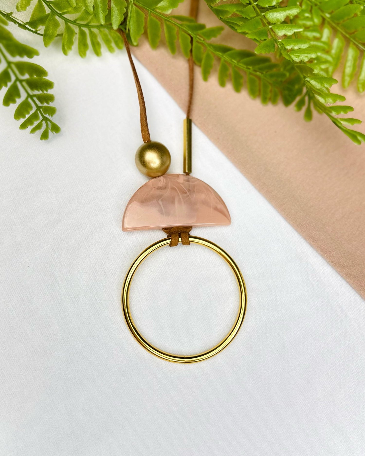Colar Meca - Rosé