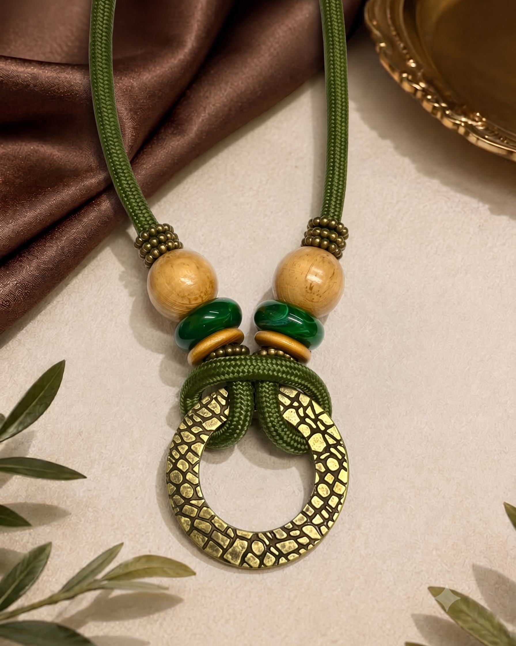 Colar Snake - Verde
