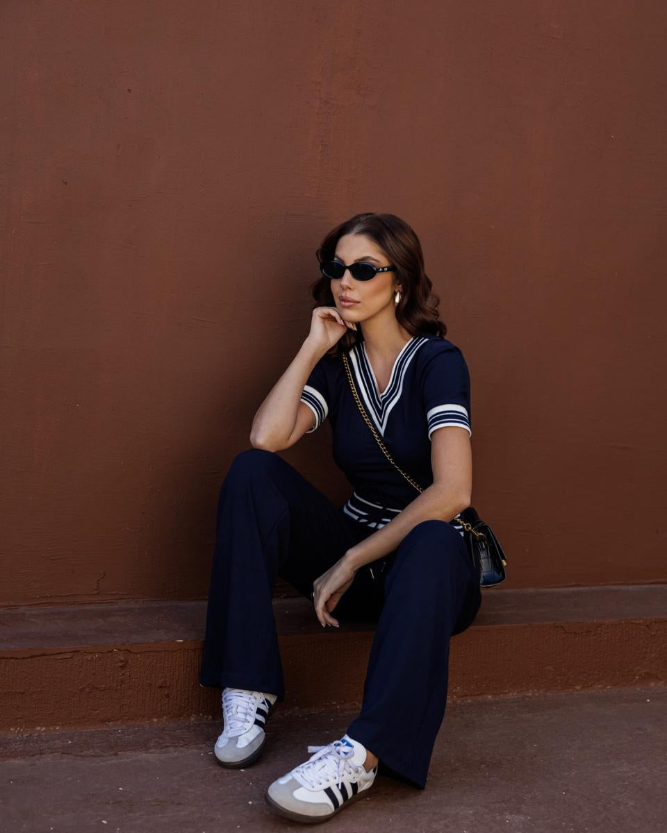 Conjunto Arizona - Azul Marinho