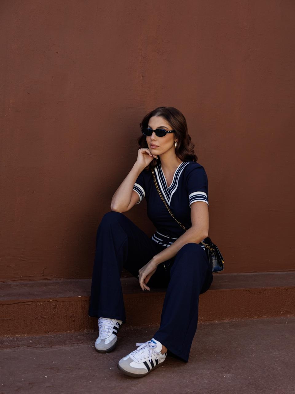 Conjunto Arizona - Azul Marinho