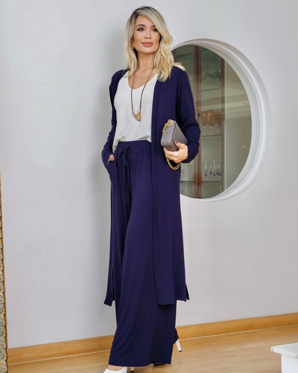 Conjunto Amalfi - Azul Marinho