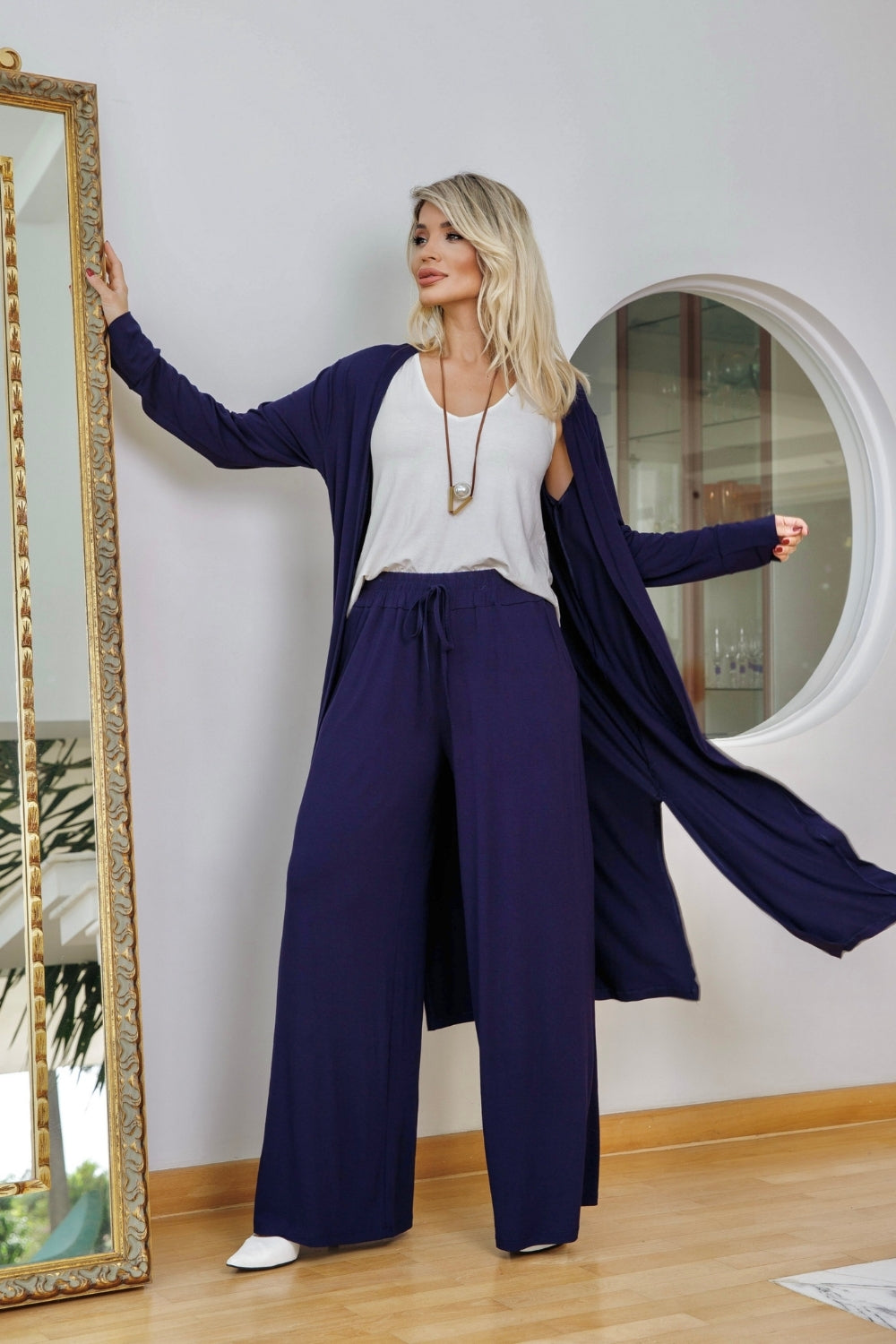 Conjunto Amalfi - Azul Marinho