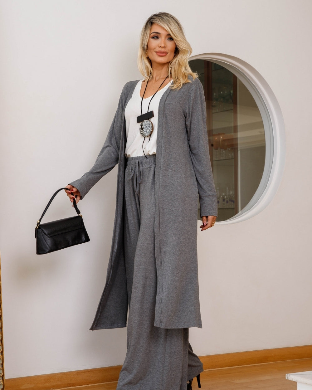 Conjunto Amalfi - Cinza