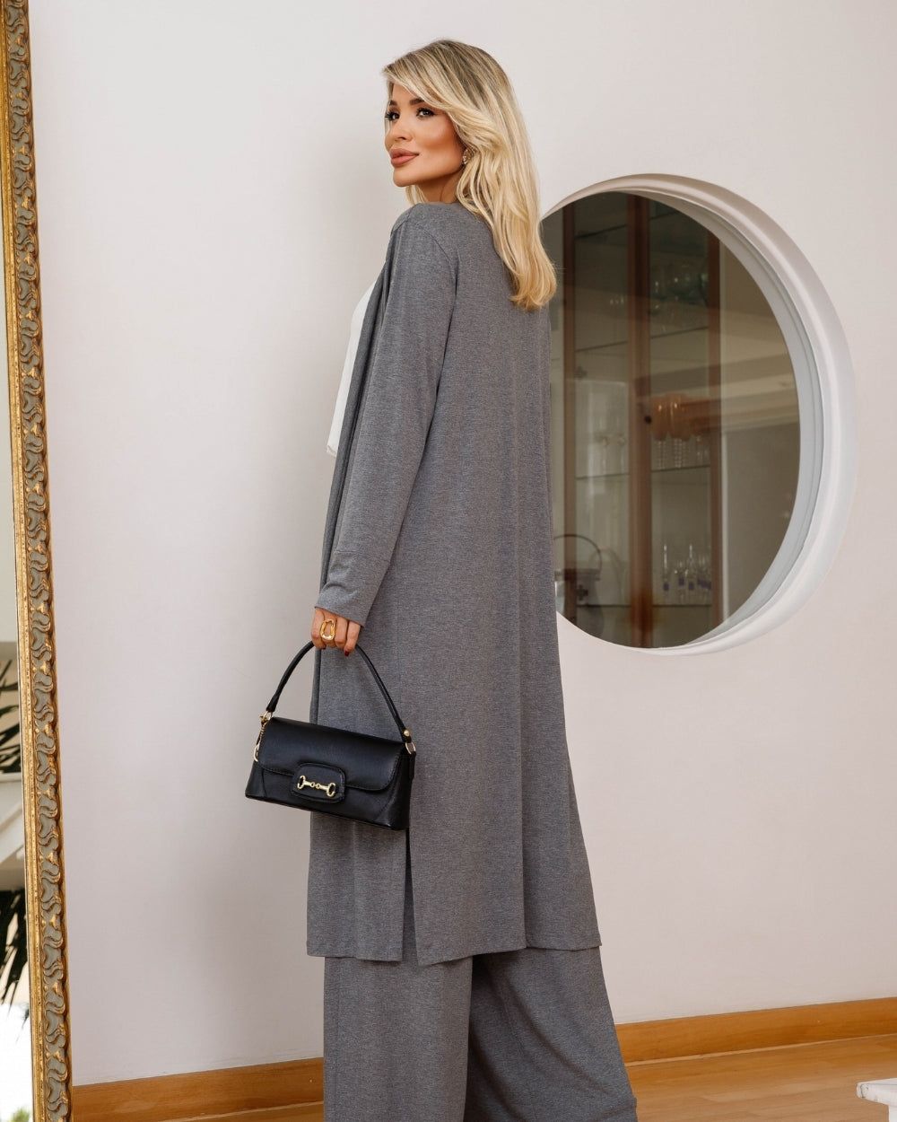 Conjunto Amalfi - Cinza
