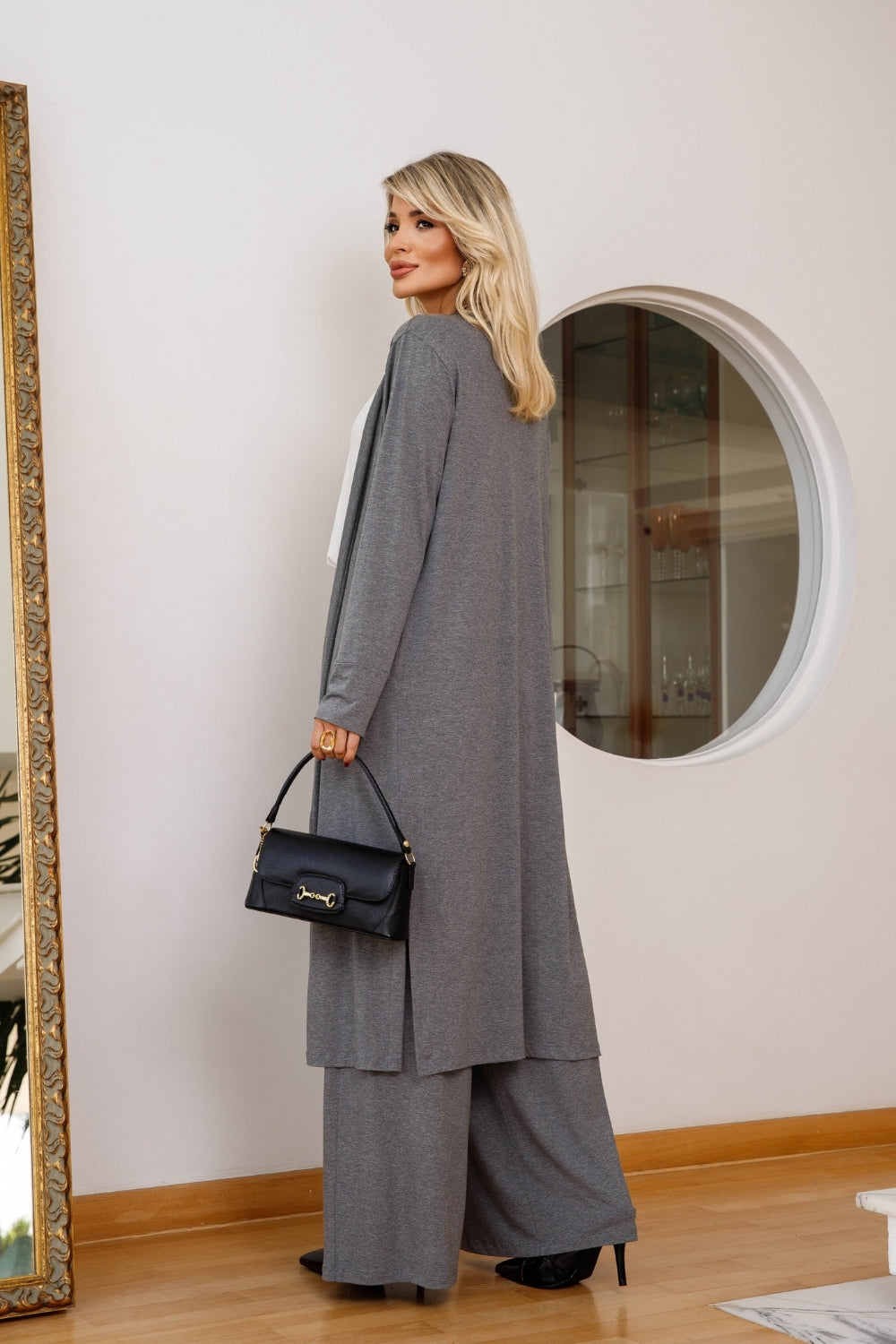 Conjunto Amalfi - Cinza