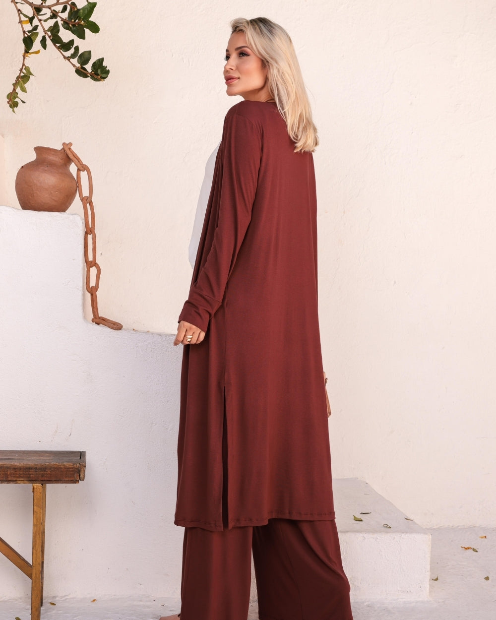 Conjunto Amalfi - Marrom