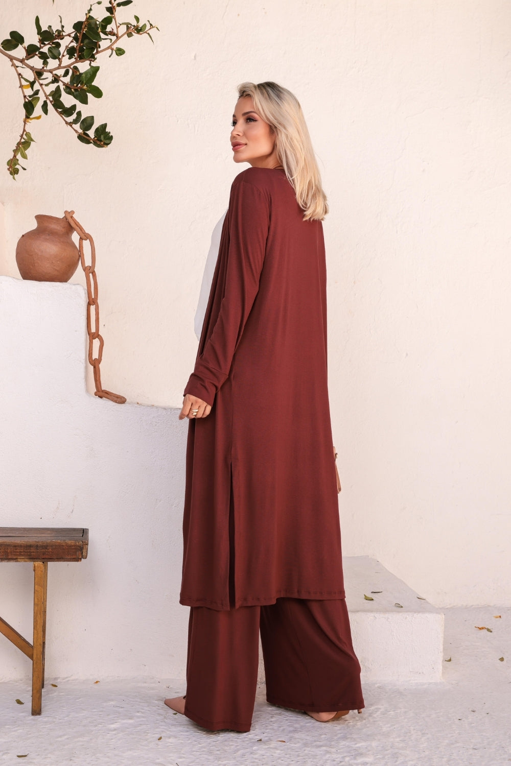 Conjunto Amalfi - Marrom