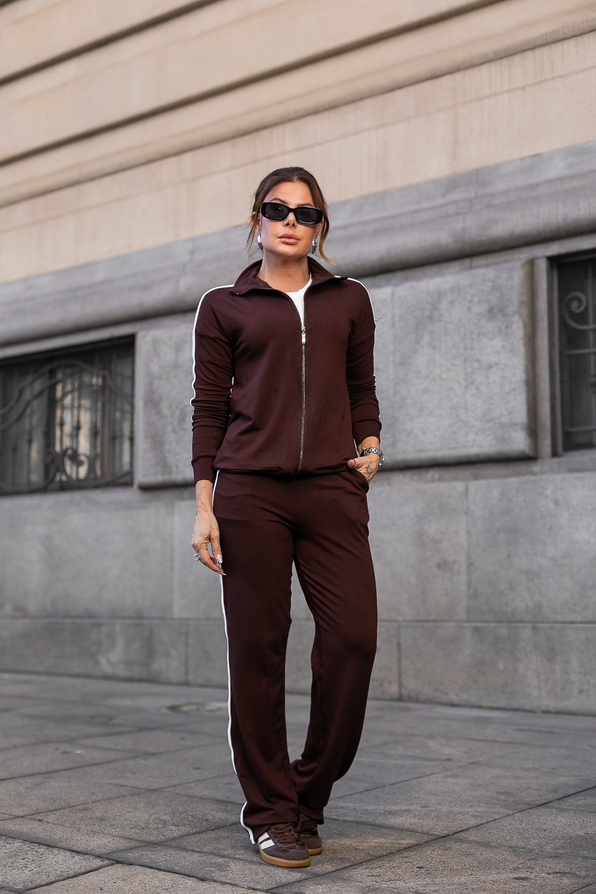 Conjunto Amsterdam - Marrom