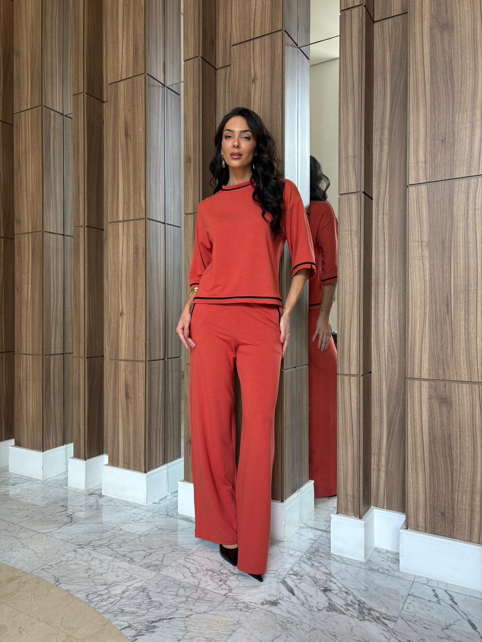 Conjunto Benassi - Terracota