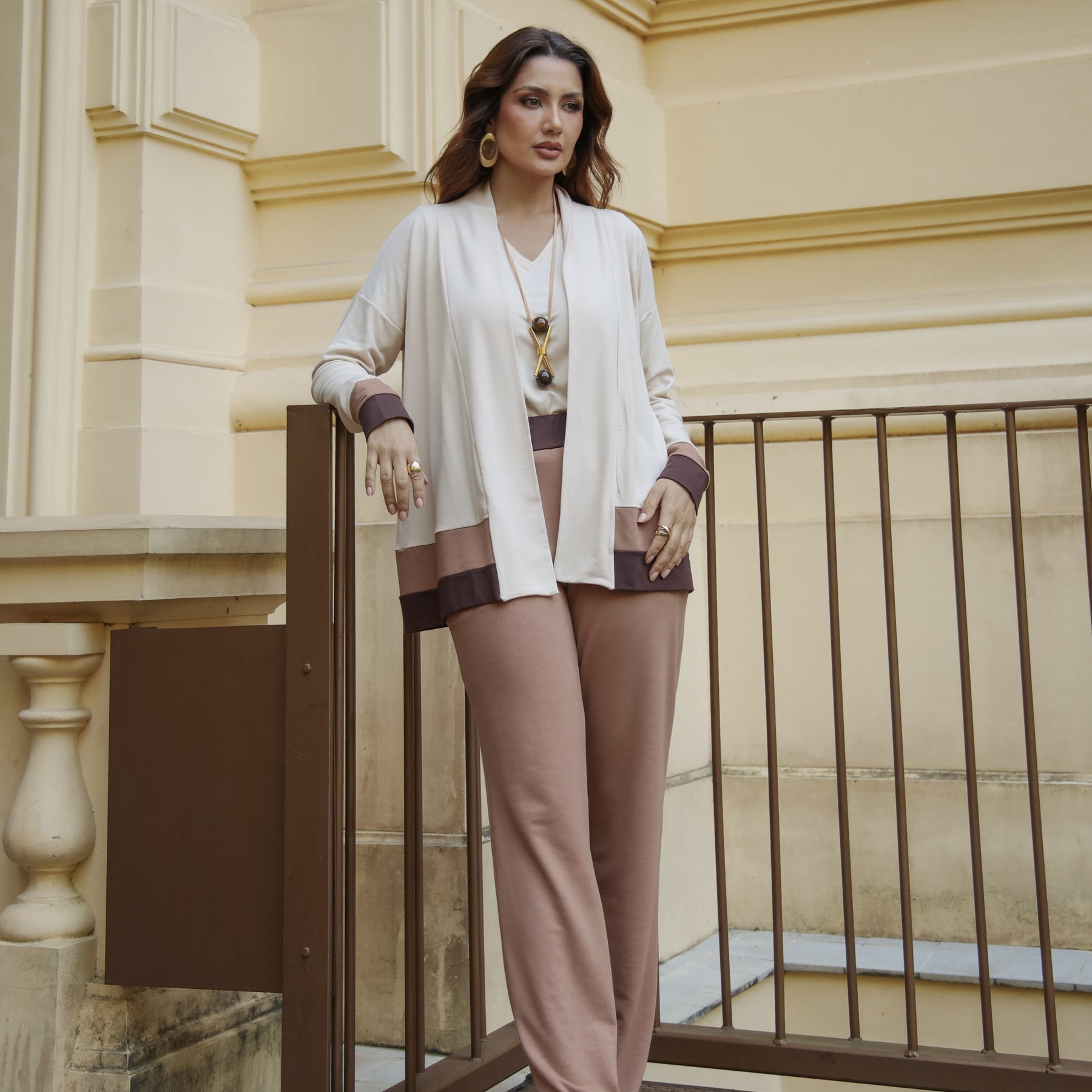 Conjunto Class - Capuccino