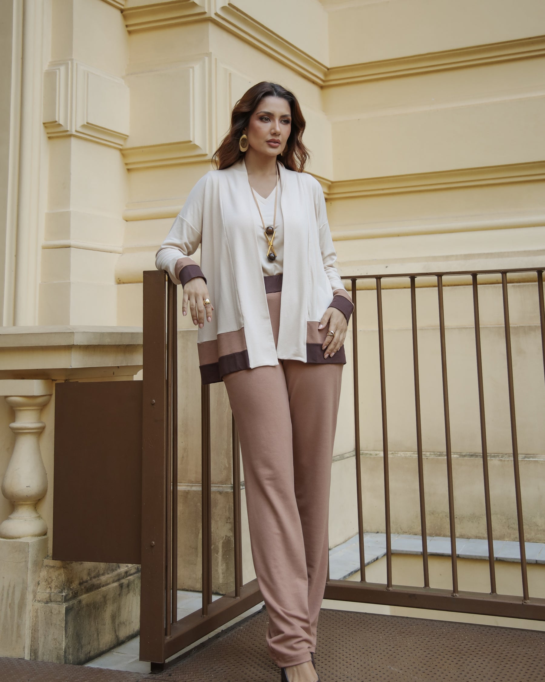 Conjunto Class - Capuccino