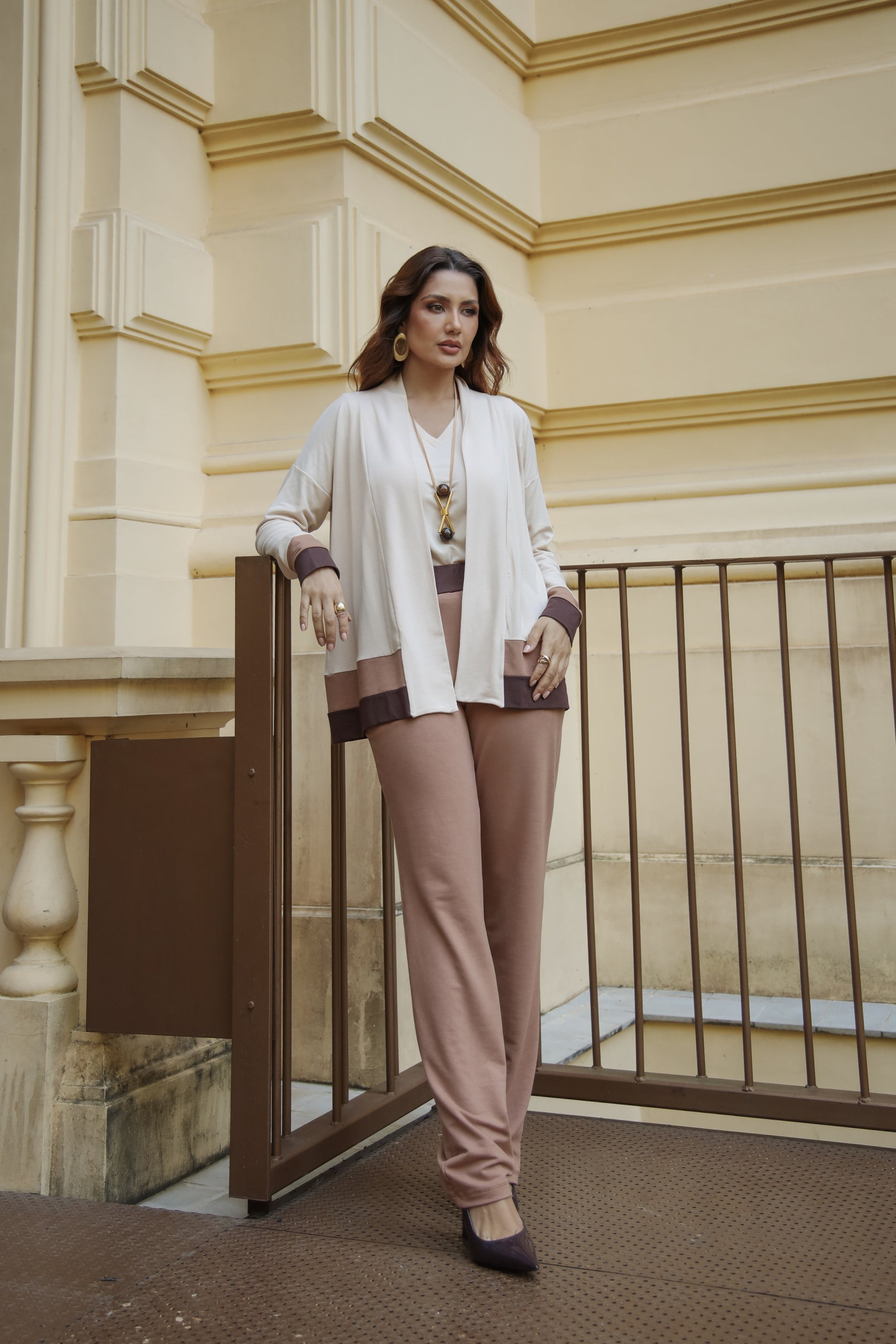 Conjunto Class - Capuccino