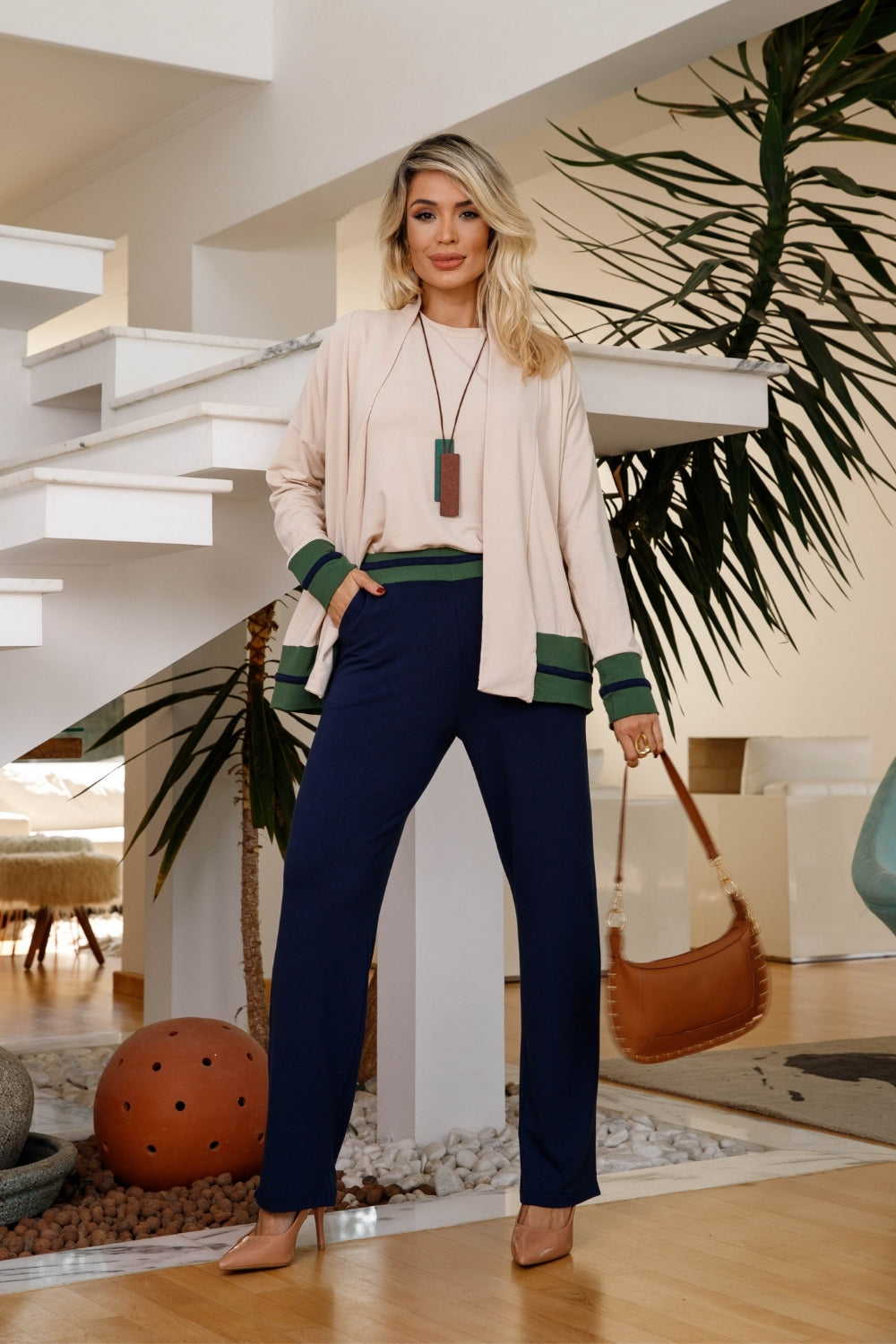 Conjunto Class - Azul Marinho