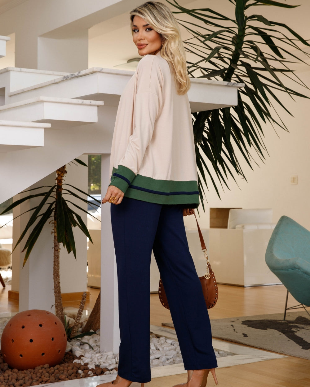 Conjunto Class - Azul Marinho