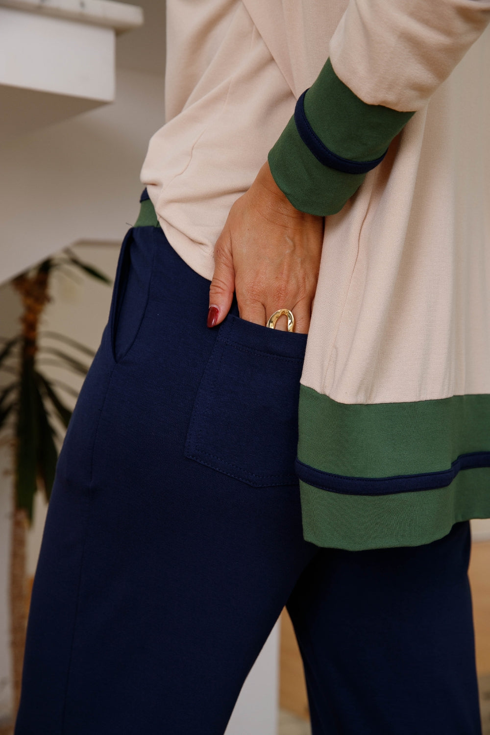 Conjunto Class - Azul Marinho