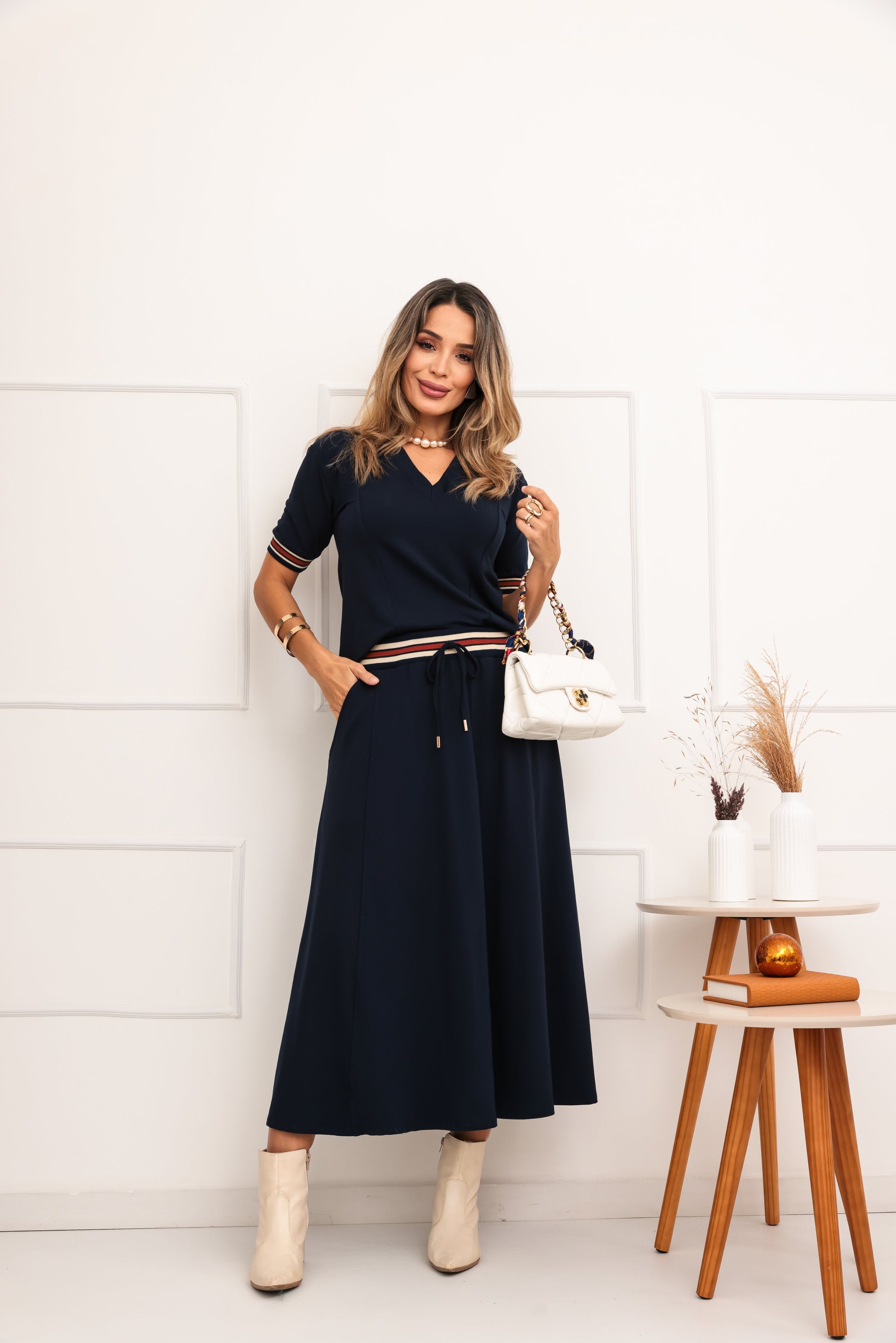 Conjunto Colorado - Azul Marinho