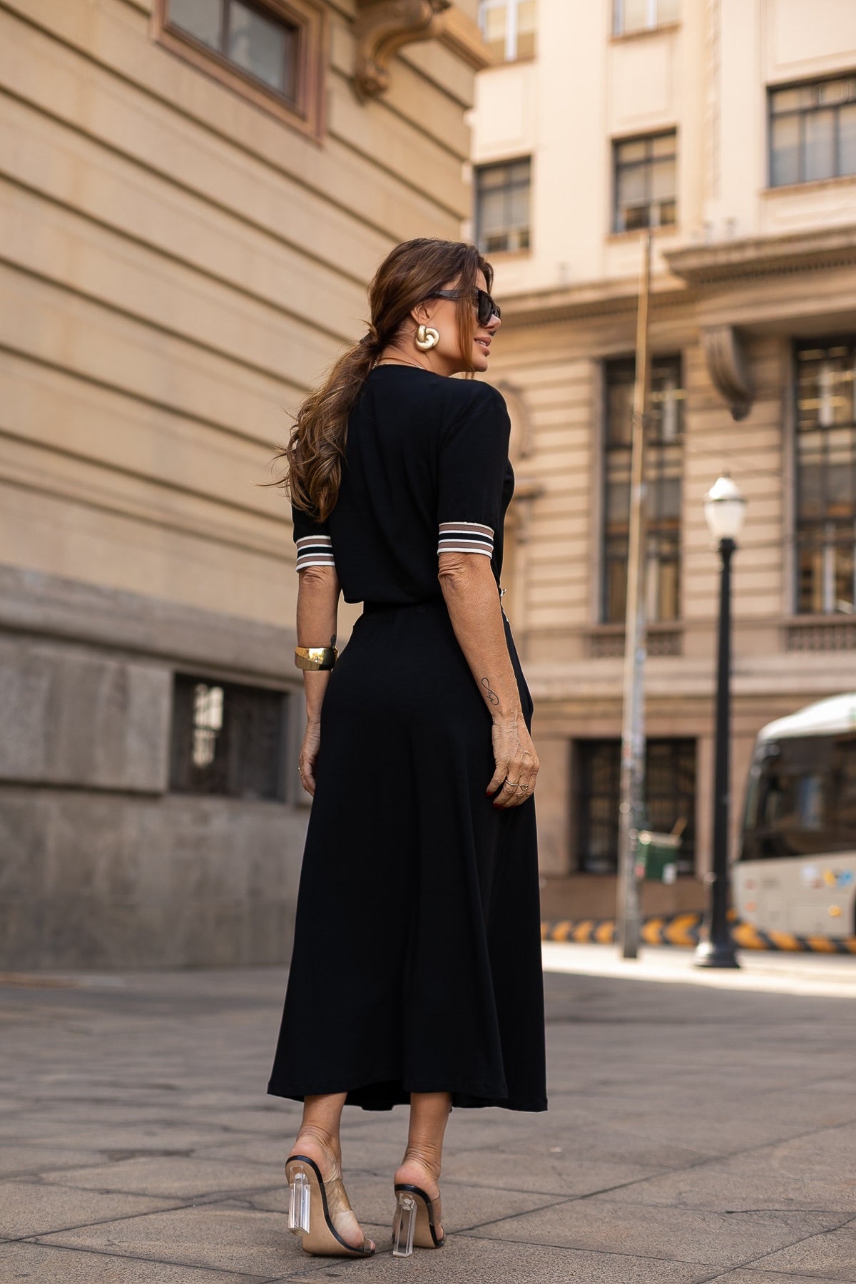 Conjunto Colorado - Preto