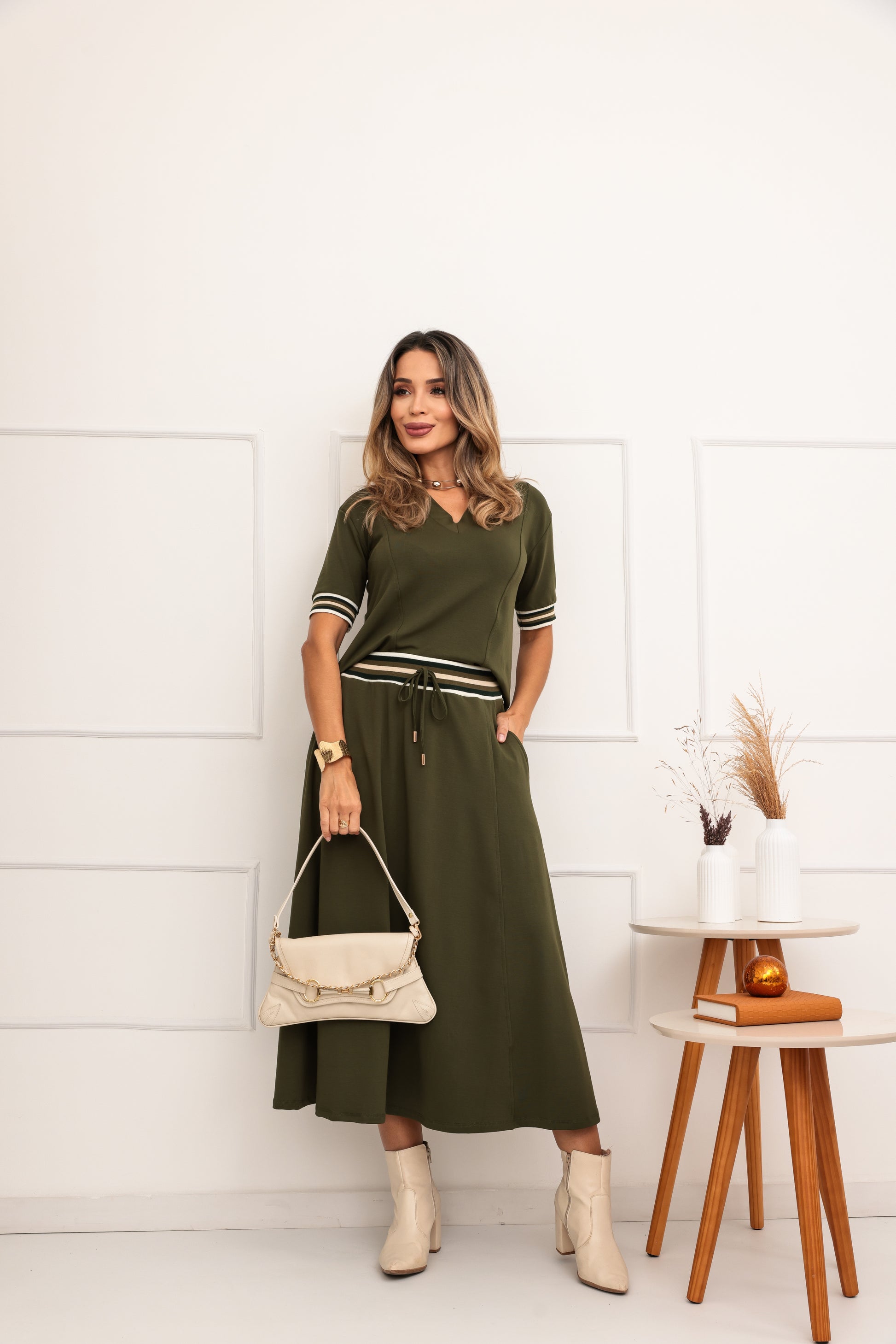 Conjunto Colorado - Verde Militar