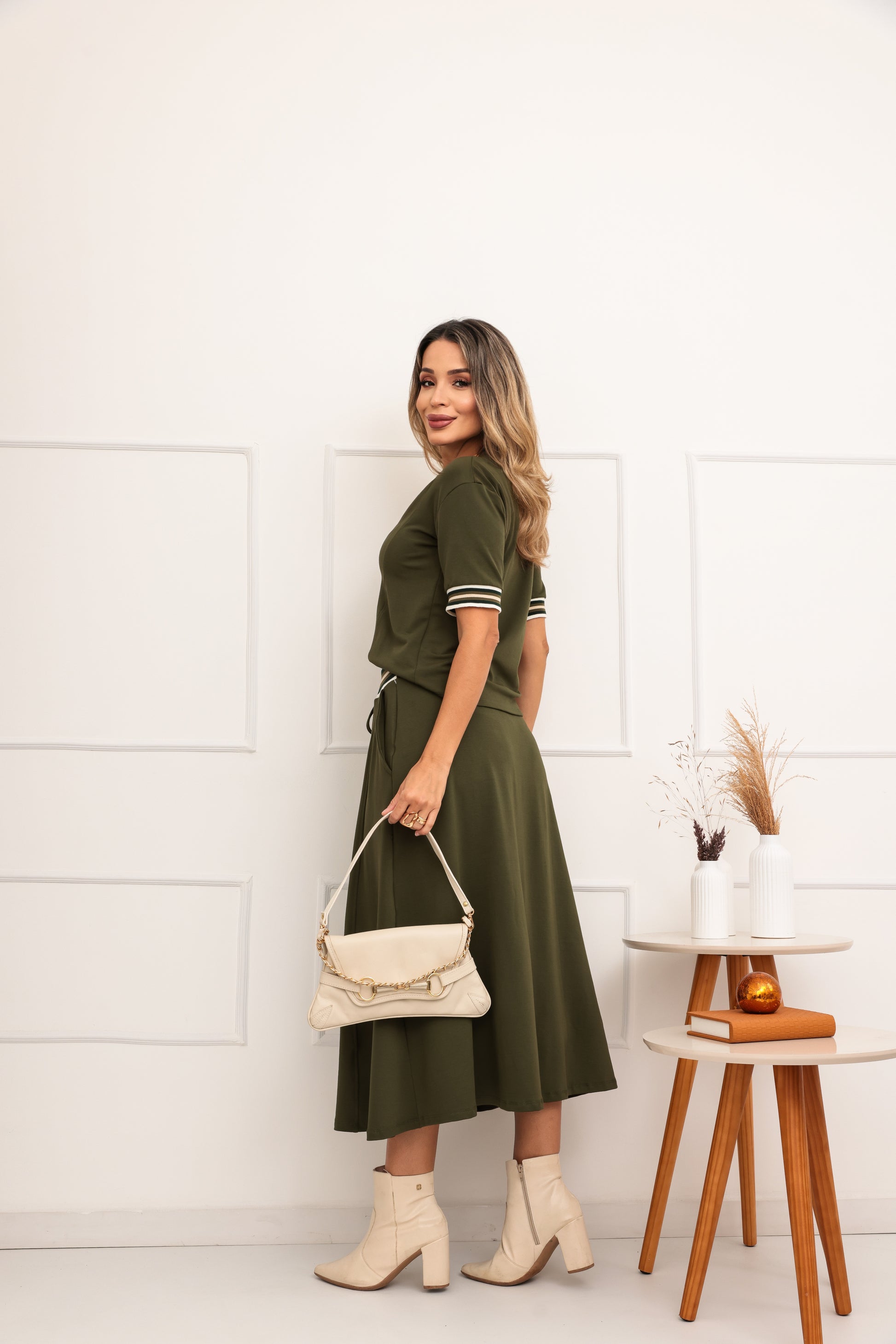 Conjunto Colorado - Verde Militar