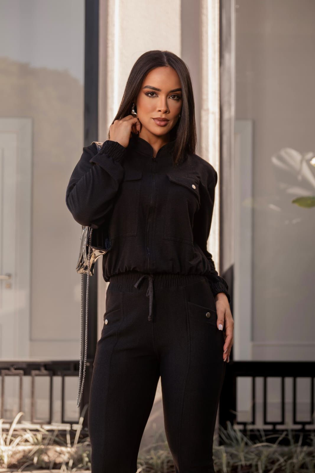 Conjunto Columbia - Preto