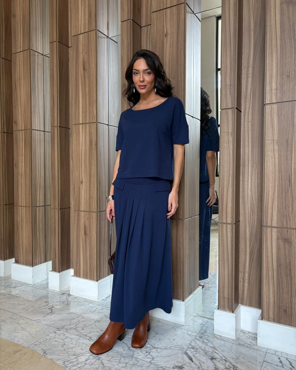 Conjunto D'Avila - Azul Marinho