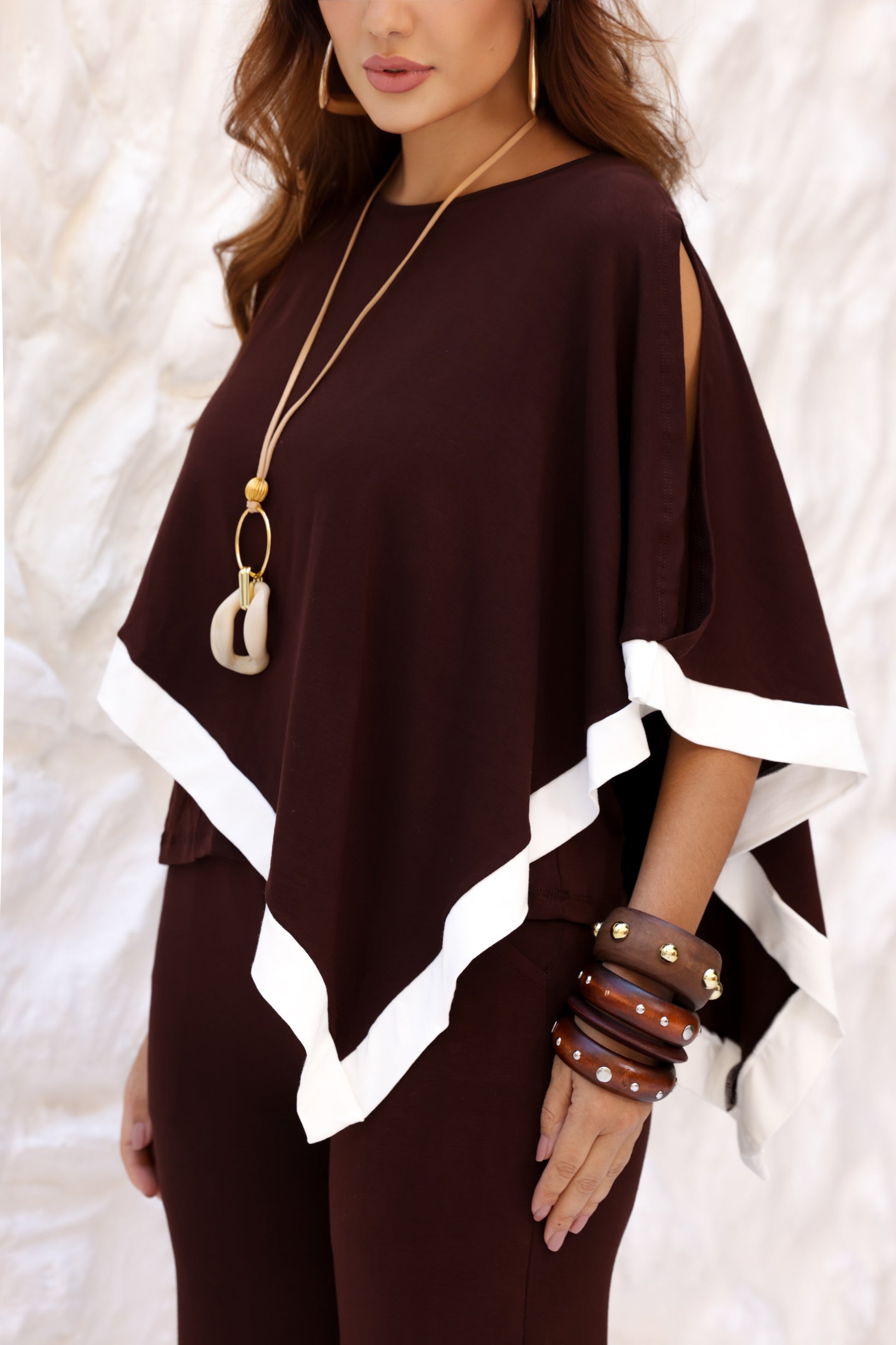 Conjunto Dalla Gold - Marrom