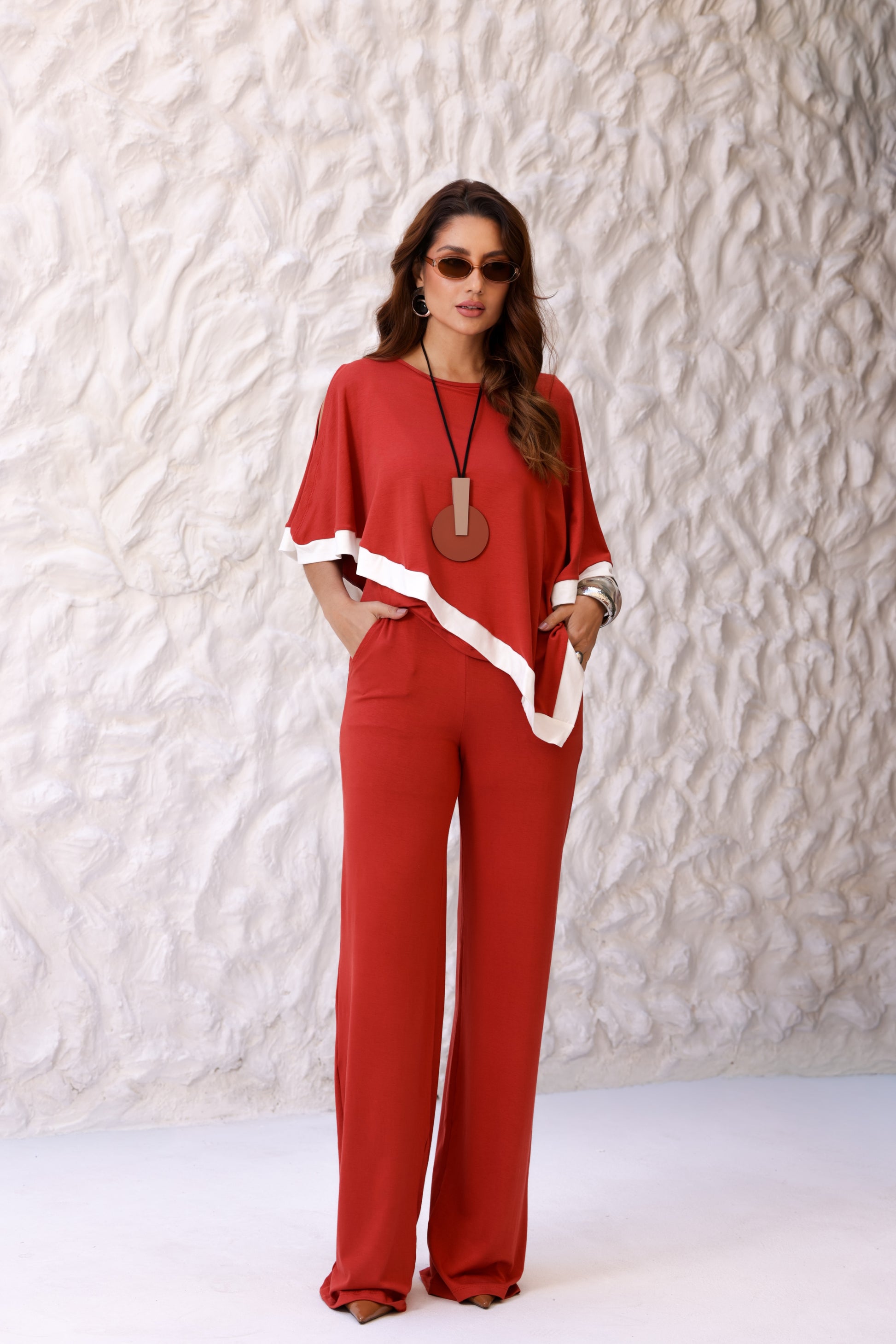 Conjunto Dalla Gold - Terracota