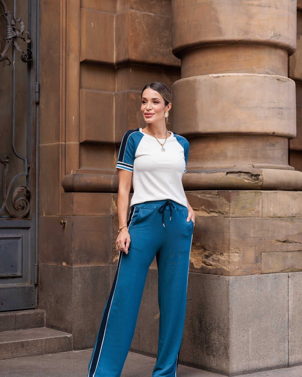 Conjunto Dalmas - Azul Jeans