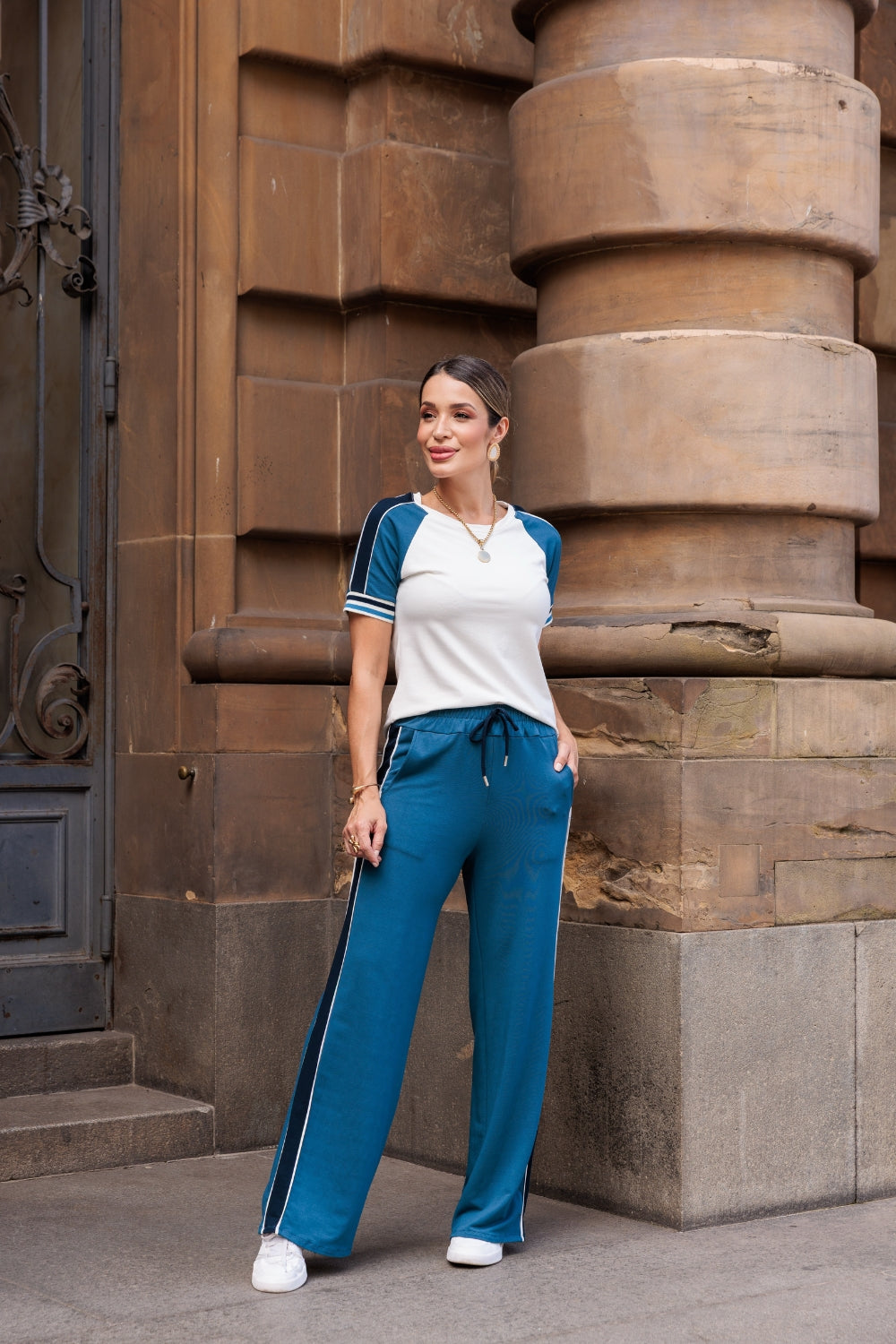 Conjunto Dalmas - Azul Jeans