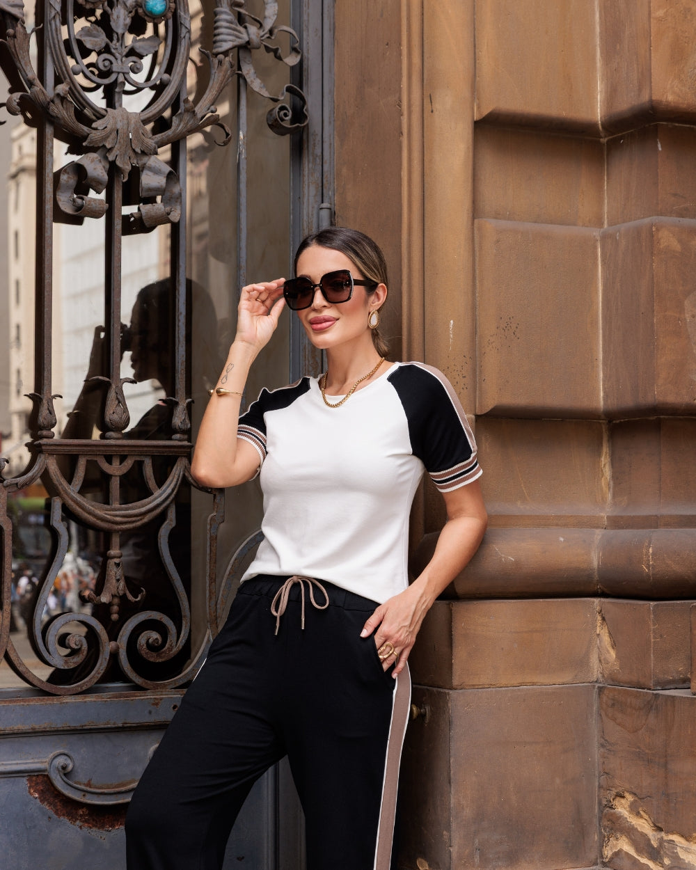 Conjunto Dalmas - Preto