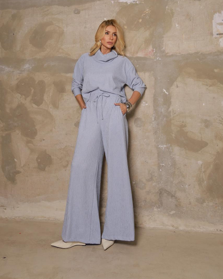 Conjunto Delacroix - Azul Claro