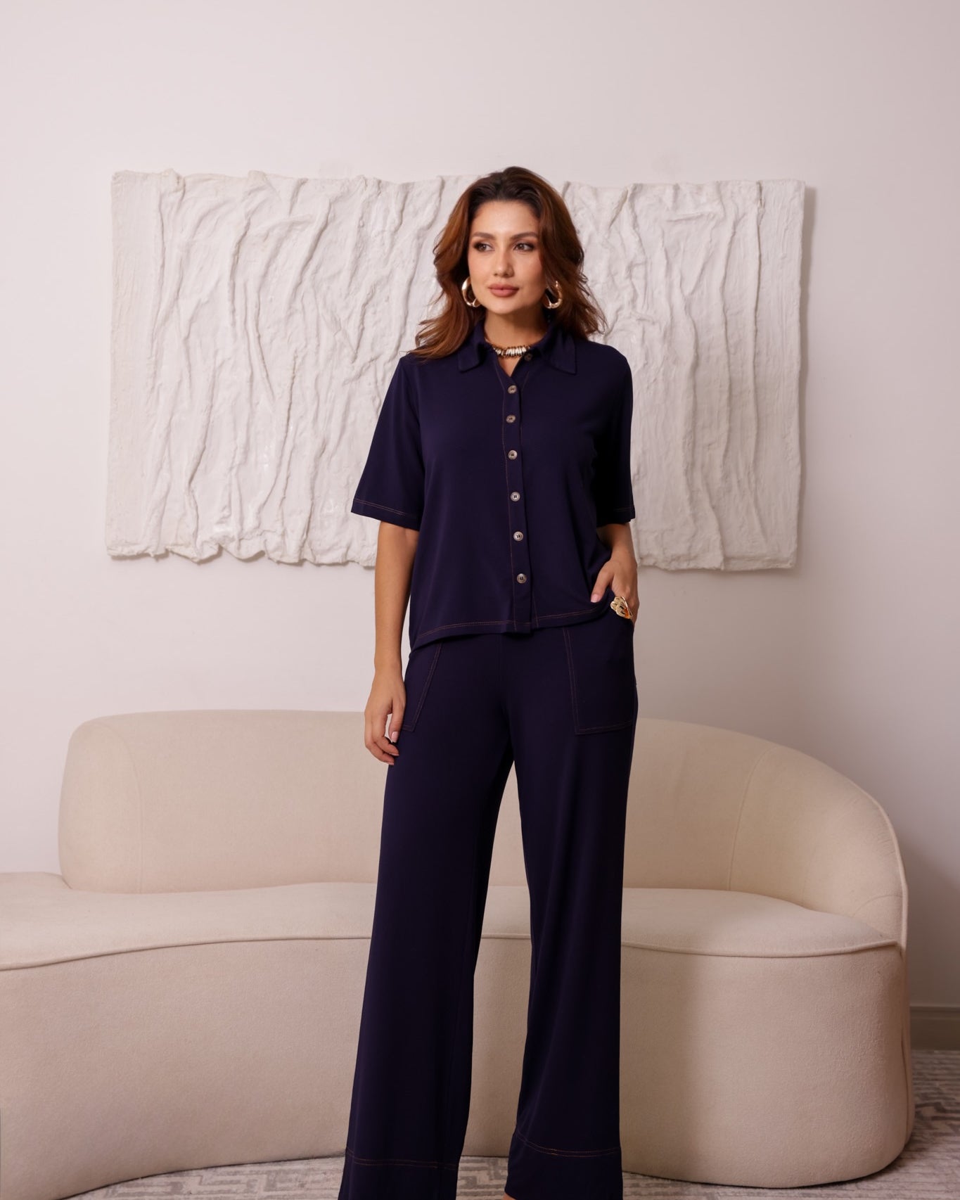 Conjunto Eclipse - Azul Marinho